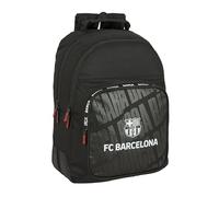 F.C. BARCELONA Mochila escolar Black 2026 Grande 42 cm Adaptable