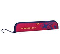 F.C. Barcelona Portaflautas, Unisex Adulto, Azul/Granito, Talla única