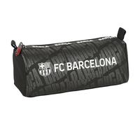 Portatodo Escolar F.C. BARCELONA Black 2026, Sencillo Cremallera