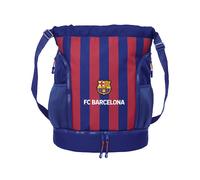F.C. BARCELONA - Mochila Saco, Mochila, Ideal para Niños de Diferentes Edades, Cómoda y Versátil, Calidad y Resistencia, 34x15x43 cm, Color Azul marino/granate