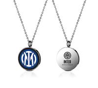 F.C. Internazionale Medalla Acero, Hombre, Talla única, Acero inoxidable, Sin gemas.