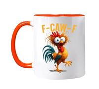 F-Caw-F - 3,74x3,15 pulgadas, duradero | Tazas de pollo de alta calidad, tazas de gallina para hombres y mujeres, desayuno de cocina