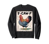 F-Caw-F Chicken FCAWF Chicken Funny Humor Japanese Art Sudadera