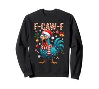 F-Caw-F Christmas Rooster F cawf Chicken Xmas para Hombres y Mujeres Sudadera