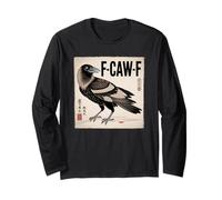 F-Caw-F Crow FCAWF Crow Funny Humor Japanese Art Manga Larga