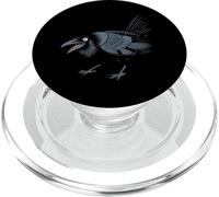 F-Caw-F Crow FCAWF Crow Funny Humor Japanese Art PopSockets PopGrip para MagSafe