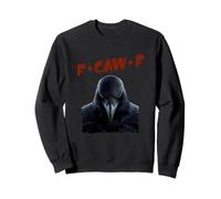 F-Caw-F Cuervo de Halloween Unisex Meme Bird Caw Gothic Sudadera
