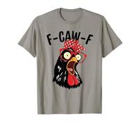 F-Caw-F - Diadema con Lazo para Mujer, diseño de gallina Camiseta