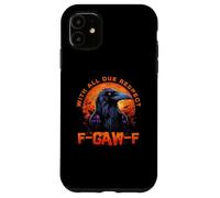 F-CAW-F Funny Inappropriate Adult Humor Rude Halloween Carcasa para iPhone 11