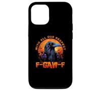 F-CAW-F Funny Inappropriate Adult Humor Rude Halloween Carcasa para iPhone 12/12 Pro