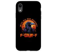 F-CAW-F Funny Inappropriate Adult Humor Rude Halloween Carcasa para iPhone XR