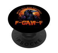 F-CAW-F Funny Inappropriate Adult Humor Rude Halloween PopSockets PopGrip Adhesivo