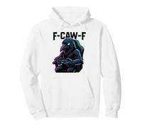 F-Caw-F Gamer: Divertidos Juegos de Raven Crow Sudadera con Capucha