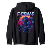 F-Caw-F Gamer: Divertidos Juegos de Raven Crow Sudadera con Capucha