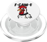 F-Caw-F - Meme del Gallo con Pollo PopSockets PopGrip para MagSafe