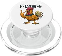 F-Caw-F - Meme del Gallo con Pollo PopSockets PopGrip para MagSafe