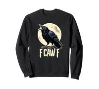 F Caw F Off Raven Cuervos Halloween Cawing Crow FCawF Corvid Sudadera