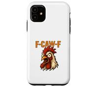F-Caw-F Pollo de Dibujos Animados Polla Loca Carcasa para iPhone 11