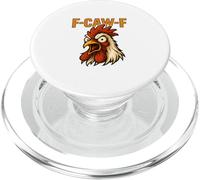 F-Caw-F Pollo de Dibujos Animados Polla Loca PopSockets PopGrip para MagSafe