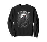 F-Caw-F Raven Lovers Halloween Divertido diseño de pájaro Cuervo Sudadera