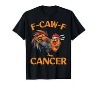 F-Caw-F Rooster Meme Divertido Pollo Humor Broma FCAWF Cáncer Camiseta