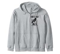 F-Caw-F Y Tener Un Buen Día Cortés Negro Cuervo Divertido Sudadera con Capucha