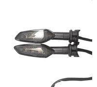 F Compatible con Para V-MAX 1700 2009-2020 Para XTZ700 2019-2023 Para Tenere 700 2019-2023 Luz de señal de giro universal para motocicleta(Black)