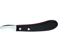 F. DICK Champion Cuchillo para cascos (cuchillo de hebilla, hoja especial de acero al carbono, cuchillo para cascos, herramienta de herrador) 62461002