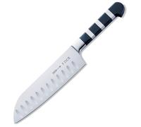 F. DICK Santoku, cuchillo de cocina asiático 1905 (cuchillo con hoja de 18 cm, acero X50CrMoV15, inoxidable, 56 HRC) 81942182K