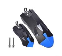 F-ender trasero de bicicleta para ruedas de 12 a 18 pulgadas, guardabarros grueso extra ancho con fácil instalación, protector de plástico reforzado para bicicletas de equilibrio, patrón de rayas