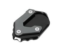 F Fierce Cycle Soporte lateral para motocicleta, placa ampliadora, tono titanio