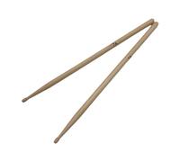 F Fityle 1 par de baquetas profesionales con agarre suave y punta de madera, ligeras, para percusión, batería electrónica, entrenamiento acústico, Color Madera 7a