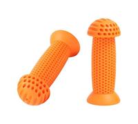 F Fityle 1 par de empuñaduras de Manillar de Bicicleta para niños, Ligeras y Antideslizantes, para Bicicletas de Equilibrio, Naranja