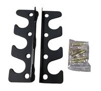 F Fityle 1 par de Soportes de Pared para Barras, Colgantes, fáciles de Instalar, Profesionales, Resistentes para Gimnasio en casa, Soportes para Barras, Negro