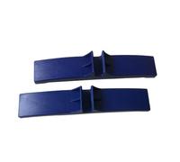 F Fityle 1 par de Soportes para Bloques de Barrera de cancha de Tenis de Mesa, para Tubos Cuadrados de 2 cm, Piezas divisorias de cancha, instalación, Azul