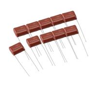 F Fityle 10 Condensadores de Película para Guitarra Eléctrica, Piezas de Instrumentos, Ligeros Y Multiusos, Metalizados, para Accesorios de Bajo.