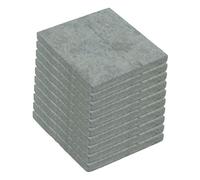 F Fityle 10 Piezas de Bloques de Cemento para Hacer escenas, Material para Manualidades, hormigón, paisajismo de montaña, baldosas de Suelo, Placa Base para, 6x6cm