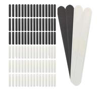 F Fityle 100 Almohadillas absorbentes para el Sudor de Gorras, Parches y Protectores para Actividades al Libre, Gorras de Golf.
