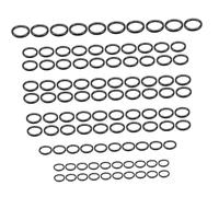 F Fityle 100 Anillos guía para caña de Pescar, Kit de reparación de caña de Pescar, Piezas de reparación de línea Resistentes al Desgaste, Kit de Puntas de