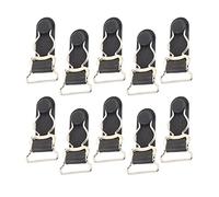 F Fityle 10x Clips de sujeción Ajustables para Liguero, empuñaduras de corsé para Hombres, Rodilleras, Medias