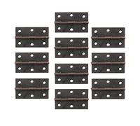 F Fityle 10x s de Hierro Conectores Decorativos Hardware de Cierre Accesorios de Bricolaje para gabinetes, Manualidades, cajones, Cajas de, Bronce Rojo