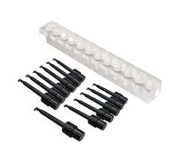 F Fityle 12 Pinzas de exhibición para señuelos de Pesca, alicates de Hackle, Soportes de aleación para señuelos, Organizador para recolección y Secado de