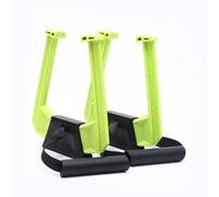 F Fityle 2 Barras de dominadas portátiles con Agarre para Marco de Puerta, Equipo de Entrenamiento de Fuerza Antideslizante para Entrenamiento básico en