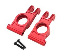 F Fityle 2 bujes Traseros para Coche RC 1:7, Pieza de actualización, Piezas de vehículo, Accesorios, Conjunto de buje de dirección RC, Repuesto para vehículo, Rojo