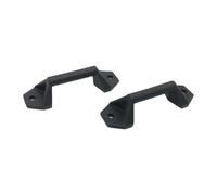 F Fityle 2 ganchos laterales para caja de herramientas, con hebilla de cuerda, para motocicleta, portátil, estable, profesional, para, Nylon