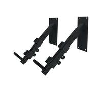 F Fityle 2 ganchos para teclado electrónico, colgador de pared de metal ajustable, soporte para accesorios de guitarra eléctrica.