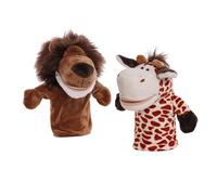 F Fityle 2 Marionetas de Peluche de Animales, Suaves, para Enseñar a Cuentos, Móvil.