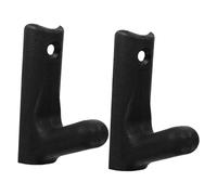 F Fityle 2 Soportes de Pared para Barra de Pesas, Soporte de Almacenamiento para de Fitness para Gimnasio en casa, fácil de Instalar, Soporte Resistente, Material de Pc, 16 Cm X 5.2 Cm