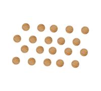 F Fityle 20 almohadillas de corcho para trompeta, reparación de trompeta, accesorios para instrumentos musicales, repuesto para instrumento de viento, L