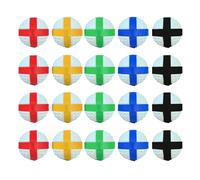 F Fityle 20 Pelotas Adhesivas de Golf para Entrenamiento de Tela, Ligeras y Resistentes, para Fiestas, con Cierre de, para niños y niñas.